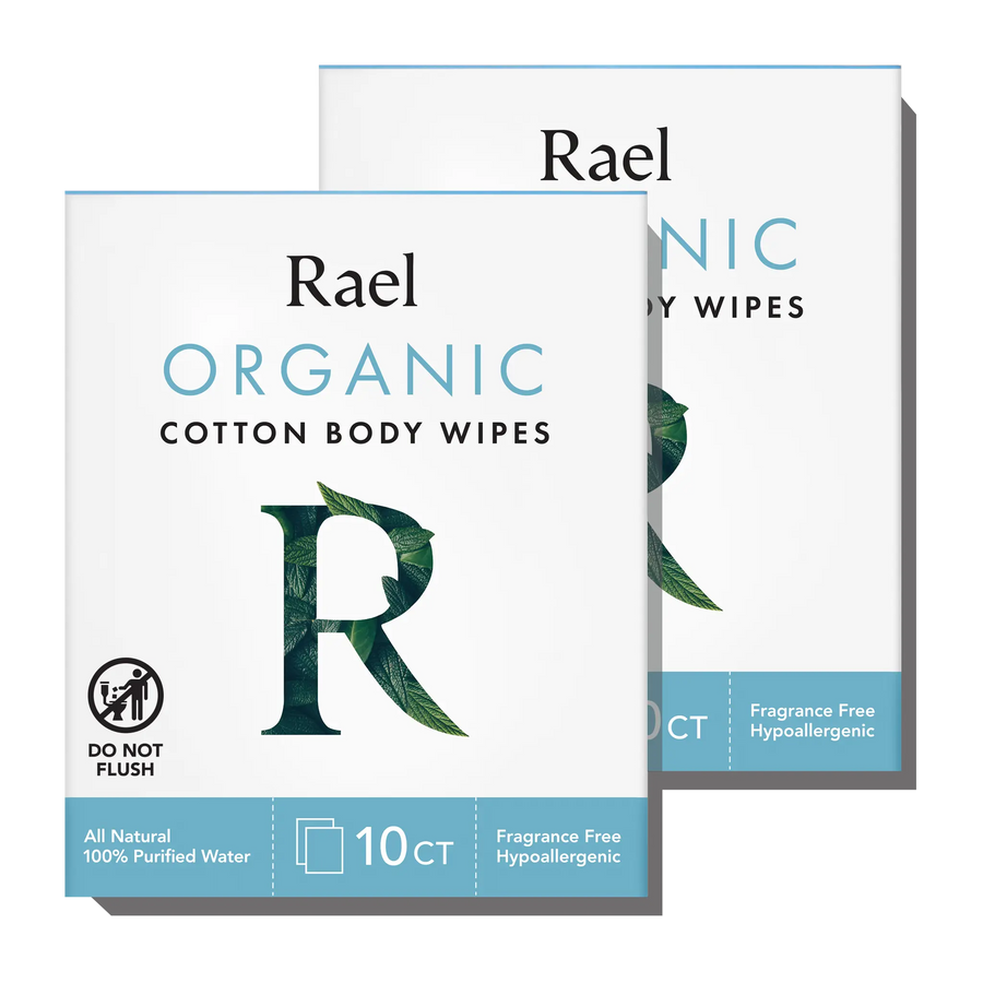 Organic Cotton Body Wipes - 2 Pack P4