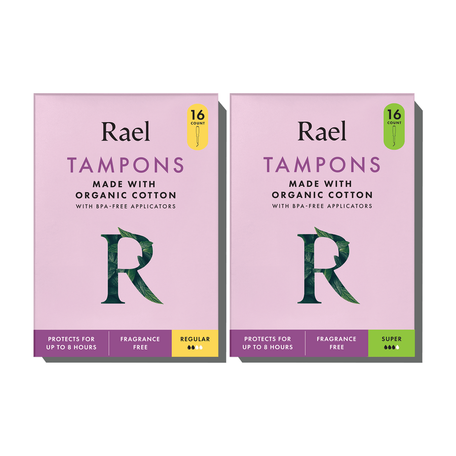 Tampon Variety Pack Made With Organic Cotton E0